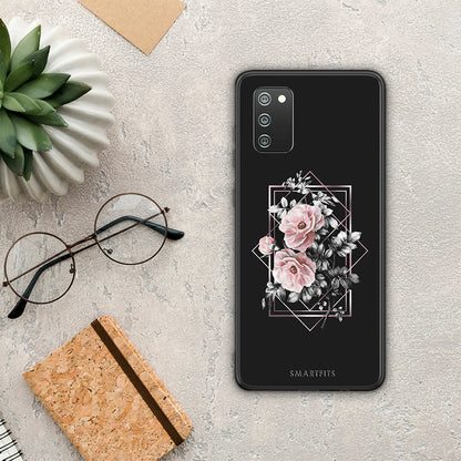 Flower Frame - Samsung Galaxy A02s / M02s / F02s θήκη