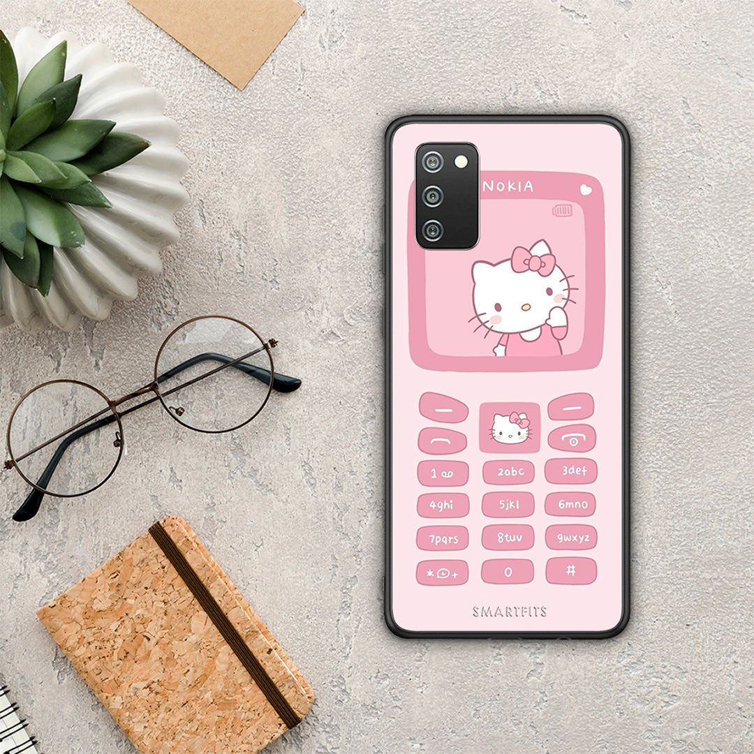 Hello Kitten - Samsung Galaxy A02s / M02s / F02s θήκη