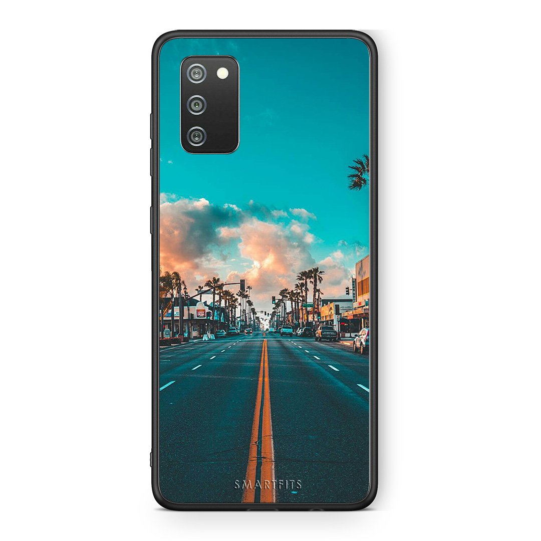 4 - Samsung A02s City Landscape case, cover, bumper