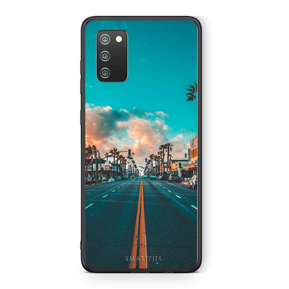 4 - Samsung A02s City Landscape case, cover, bumper