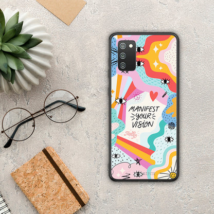 Manifest Your Vision - Samsung Galaxy A02s / M02s / F02s θήκη
