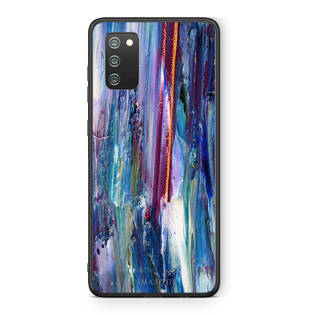 99 - Samsung A02s Paint Winter case, cover, bumper