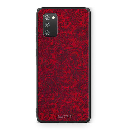 Samsung A02s Paisley Cashmere θήκη από τη Smartfits με σχέδιο στο πίσω μέρος και μαύρο περίβλημα | Smartphone case with colorful back and black bezels by Smartfits
