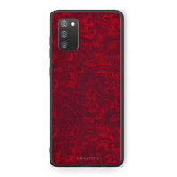 Thumbnail for Samsung A02s Paisley Cashmere θήκη από τη Smartfits με σχέδιο στο πίσω μέρος και μαύρο περίβλημα | Smartphone case with colorful back and black bezels by Smartfits
