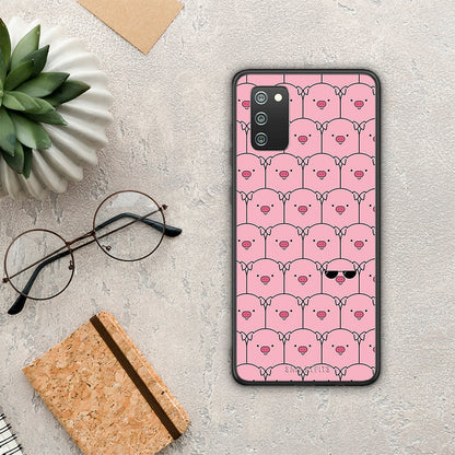 Pig Glasses - Samsung Galaxy A02s / M02s / F02s θήκη