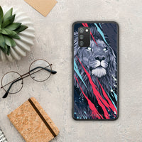 Thumbnail for PopArt Lion Designer - Samsung Galaxy A02s / M02s / F02s θήκη