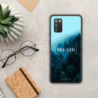 Thumbnail for Quote Breath - Samsung Galaxy A02s / M02s / F02s θήκη