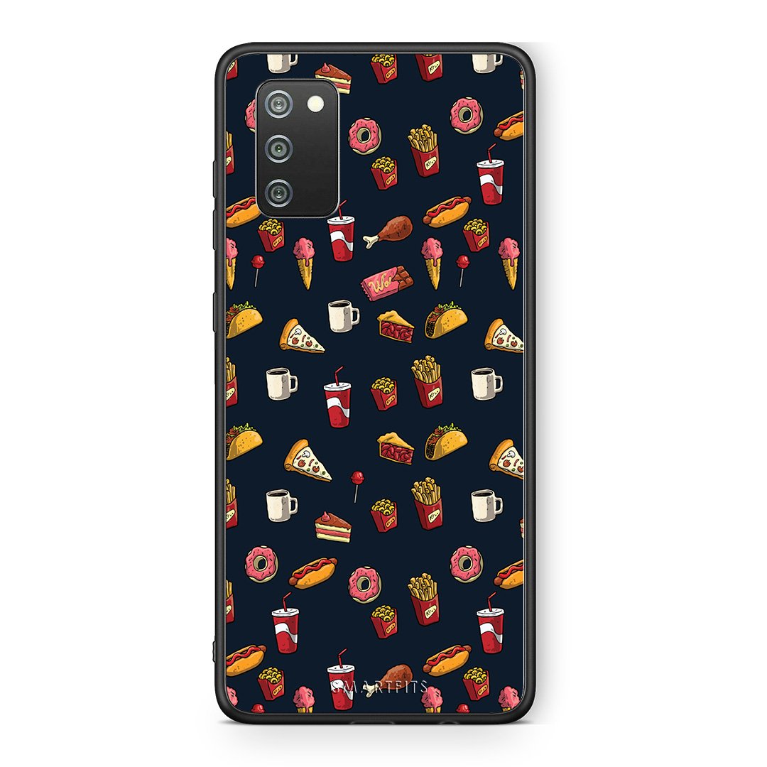 118 - Samsung A02s Hungry Random case, cover, bumper