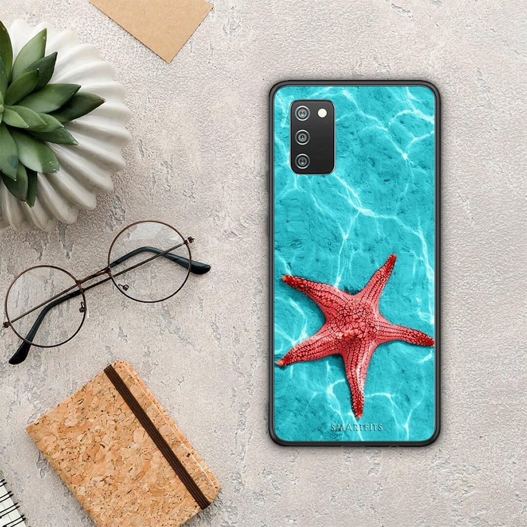 Red Starfish - Samsung Galaxy A02s / M02s / F02s θήκη