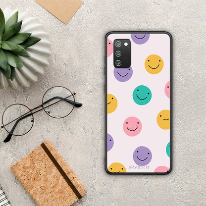 Smiley Faces - Samsung Galaxy A02s / M02s / F02s θήκη
