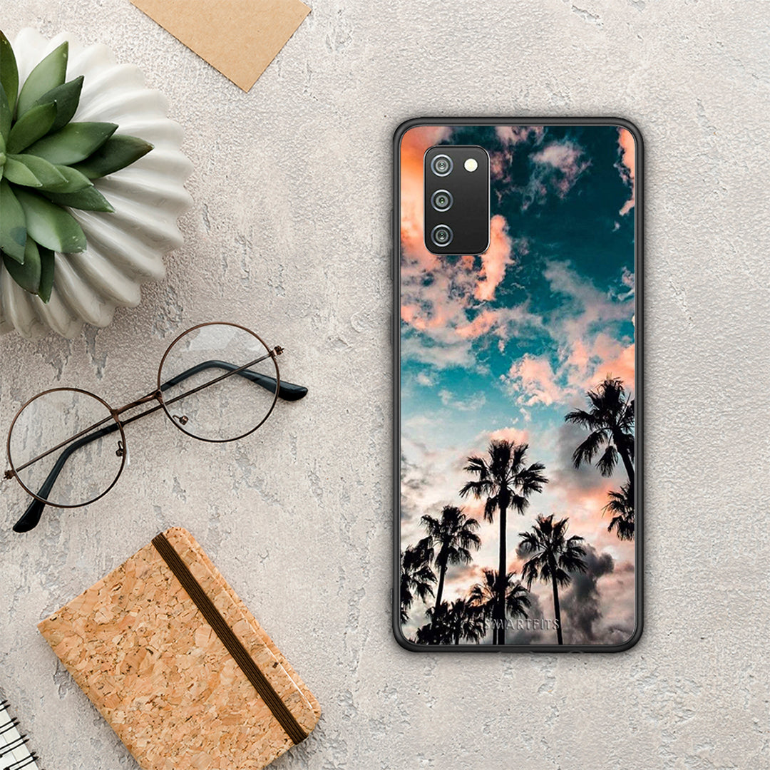 Summer Sky - Samsung Galaxy A02s / M02s / F02s θήκη