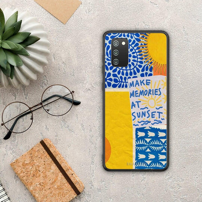 Sunset Memories - Samsung Galaxy A02s / M02s / F02s θήκη
