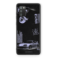 Thumbnail for Samsung A02s Tokyo Drift Θήκη Αγίου Βαλεντίνου από τη Smartfits με σχέδιο στο πίσω μέρος και μαύρο περίβλημα | Smartphone case with colorful back and black bezels by Smartfits