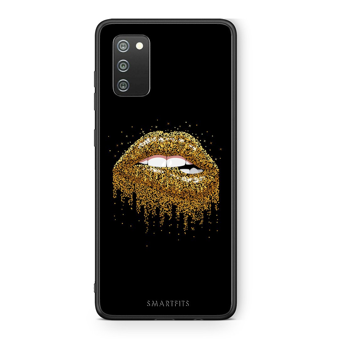 4 - Samsung A02s Golden Valentine case, cover, bumper