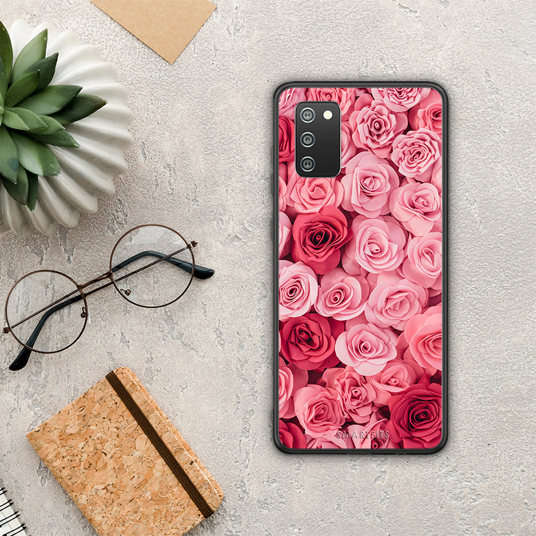 Valentine RoseGarden - Samsung Galaxy A02s / M02s / F02s θήκη
