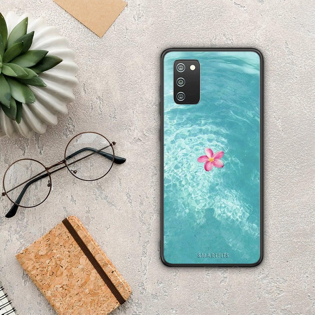 Water Flower - Samsung Galaxy A02s / M02s / F02s θήκη