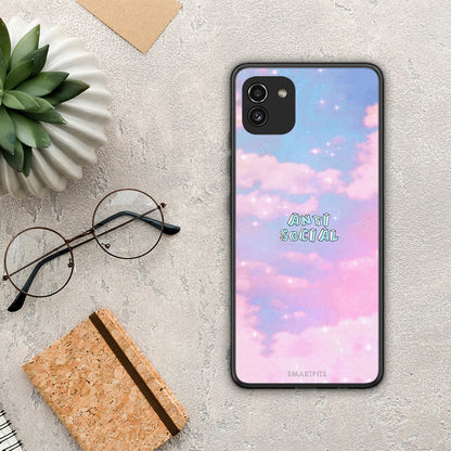 Anti Social - Samsung Galaxy A03 θήκη