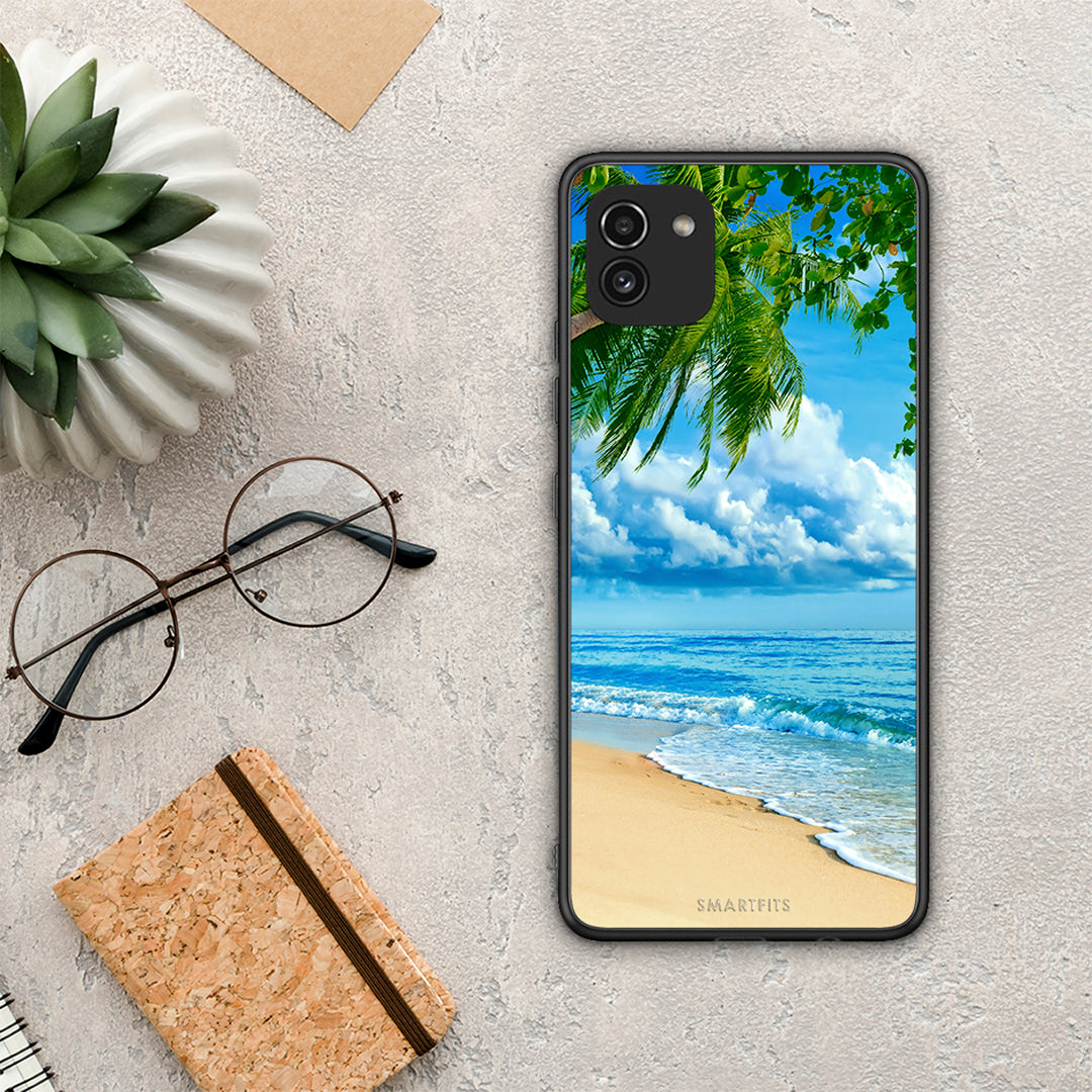 Beautiful Beach - Samsung Galaxy A03 θήκη