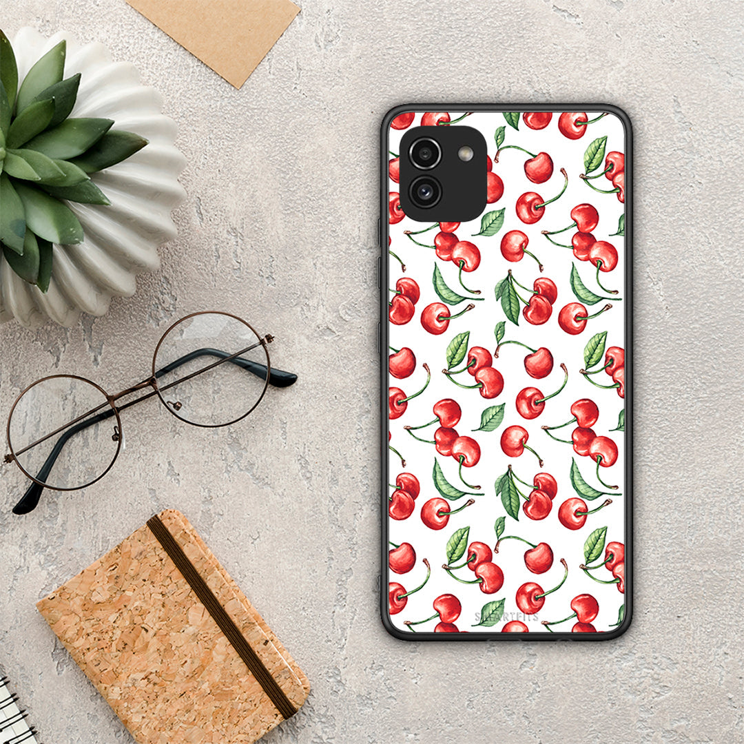 Cherry Summer - Samsung Galaxy A03 θήκη