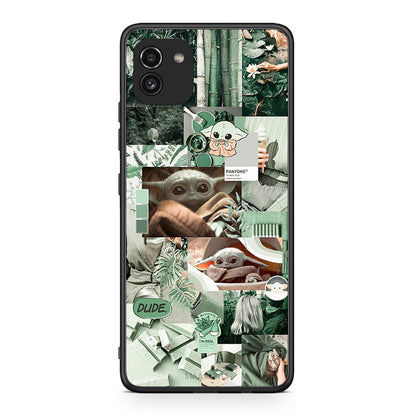 Samsung A03 Collage Dude Θήκη Αγίου Βαλεντίνου από τη Smartfits με σχέδιο στο πίσω μέρος και μαύρο περίβλημα | Smartphone case with colorful back and black bezels by Smartfits