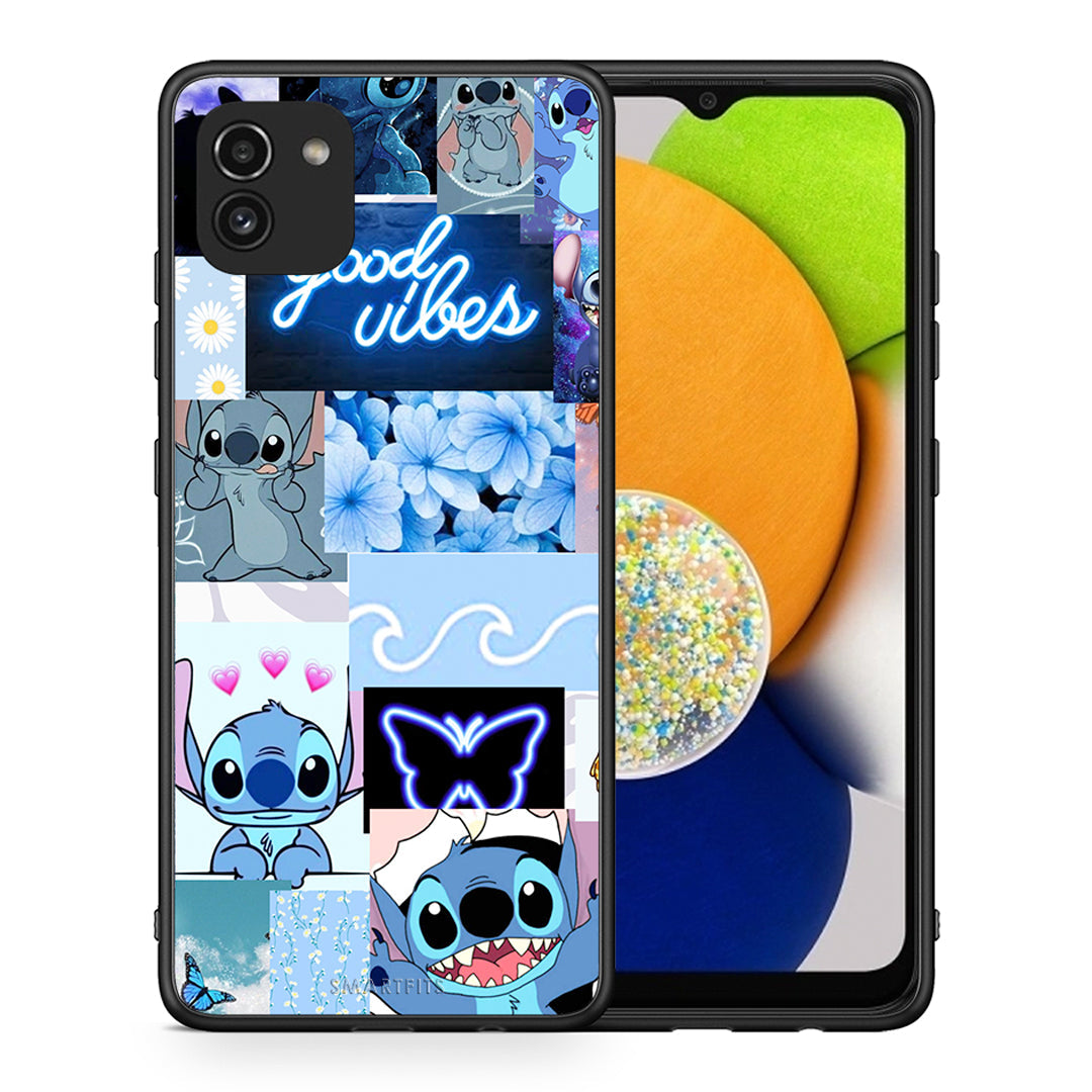 Collage Good Vibes - Samsung Galaxy A03 θήκη