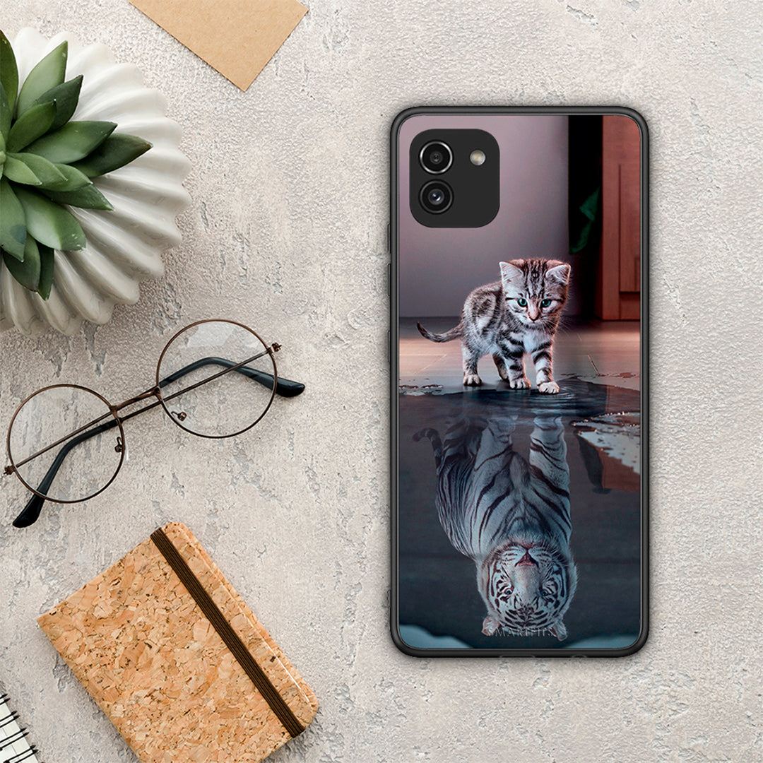 Cute Tiger - Samsung Galaxy A03 θήκη