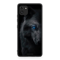 Thumbnail for Samsung A03 Dark Wolf θήκη από τη Smartfits με σχέδιο στο πίσω μέρος και μαύρο περίβλημα | Smartphone case with colorful back and black bezels by Smartfits