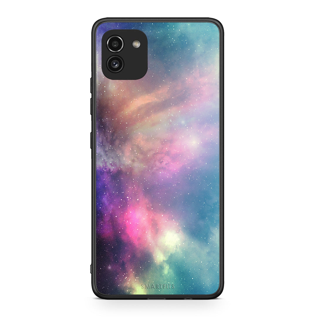 105 - Samsung A03 Rainbow Galaxy case, cover, bumper