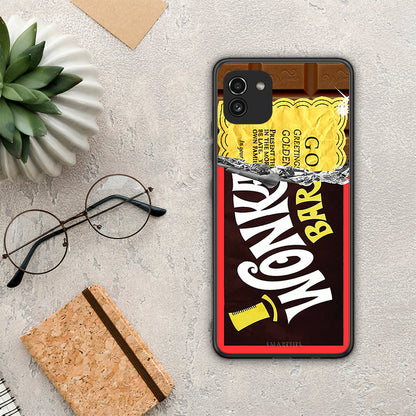 Golden Ticket - Samsung Galaxy A03 θήκη