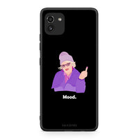 Thumbnail for Samsung A03 Grandma Mood Black θήκη από τη Smartfits με σχέδιο στο πίσω μέρος και μαύρο περίβλημα | Smartphone case with colorful back and black bezels by Smartfits