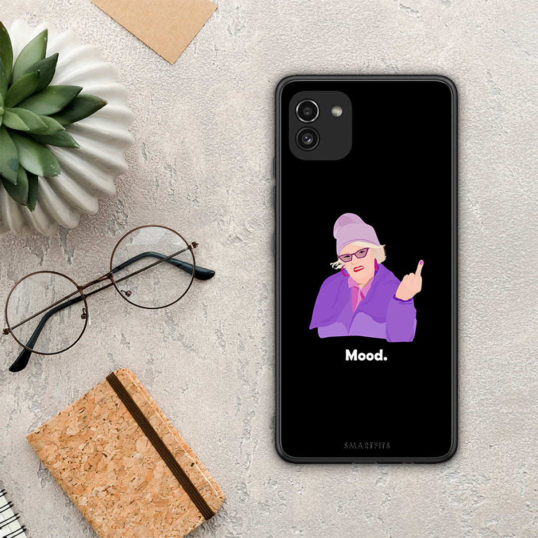 Grandma Mood Black - Samsung Galaxy A03 θήκη