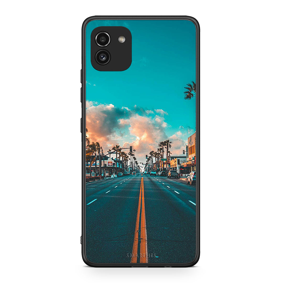 4 - Samsung A03 City Landscape case, cover, bumper