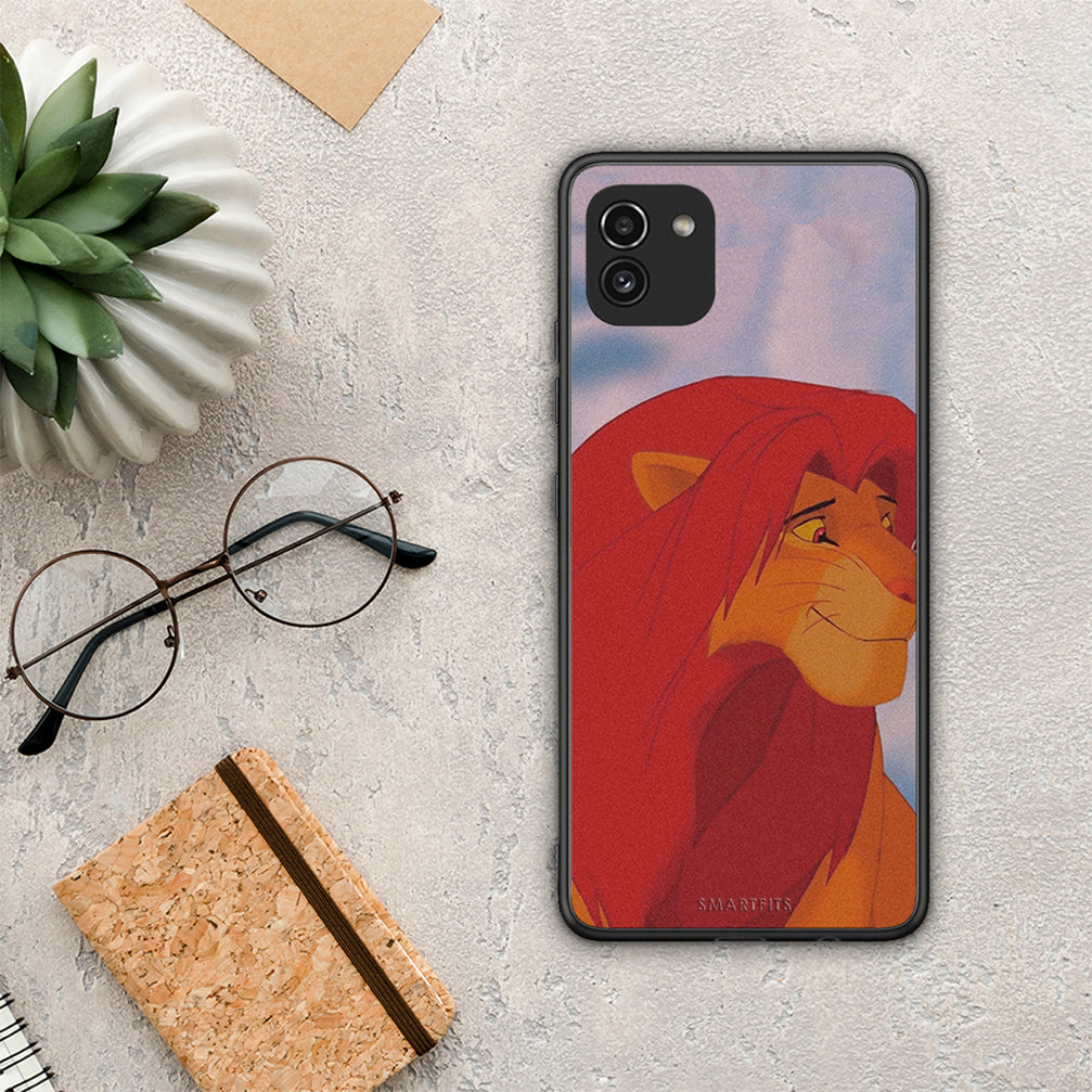 Lion Love 1 - Samsung Galaxy A03 θήκη