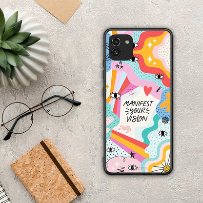 Manifest Your Vision - Samsung Galaxy A03 θήκη
