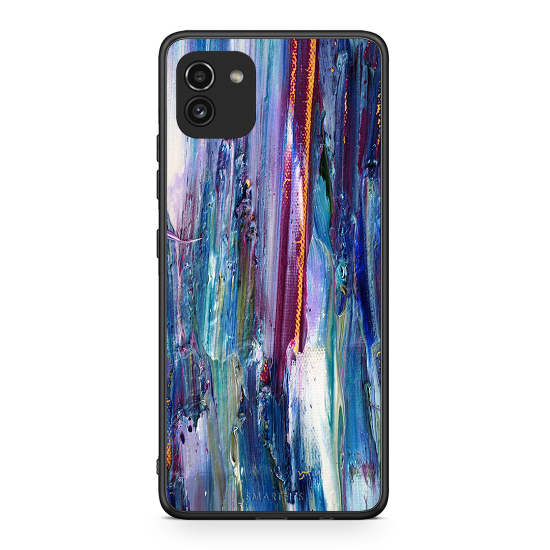 99 - Samsung A03 Paint Winter case, cover, bumper