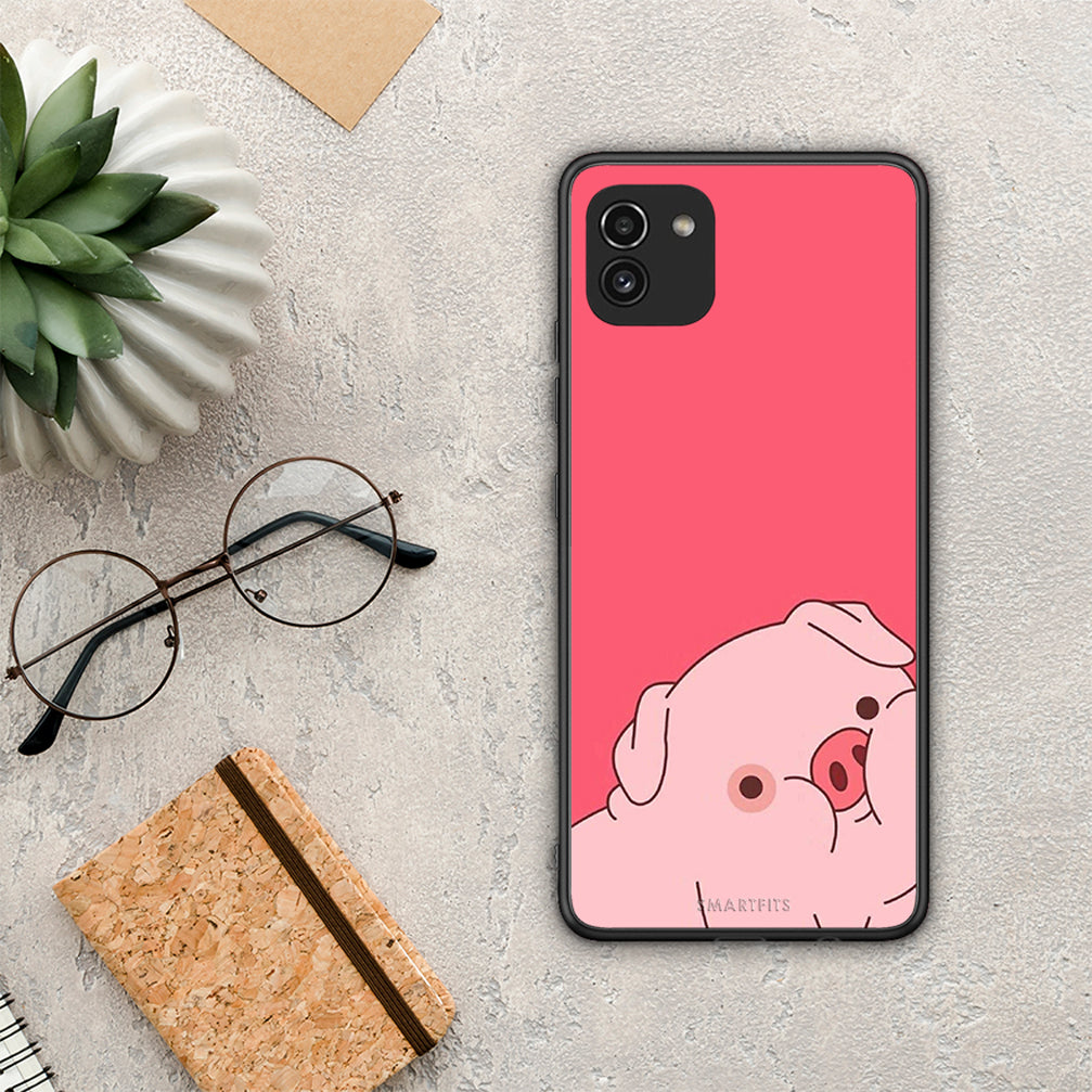 Pig Love 1 - Samsung Galaxy A03 θήκη