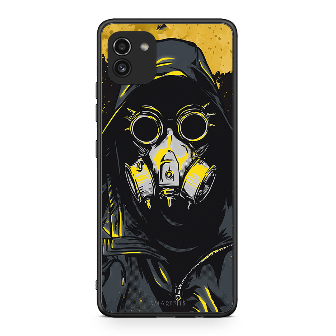 4 - Samsung A03 Mask PopArt case, cover, bumper