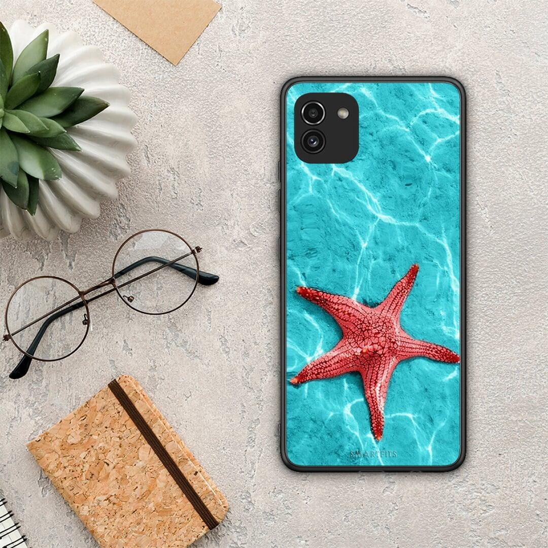 Red Starfish - Samsung Galaxy A03 θήκη