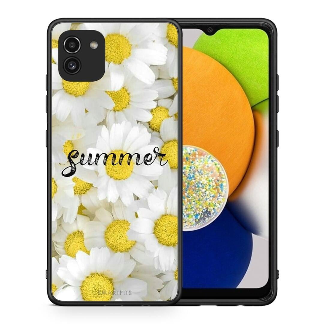 Summer Daisies - Samsung Galaxy A03 θήκη