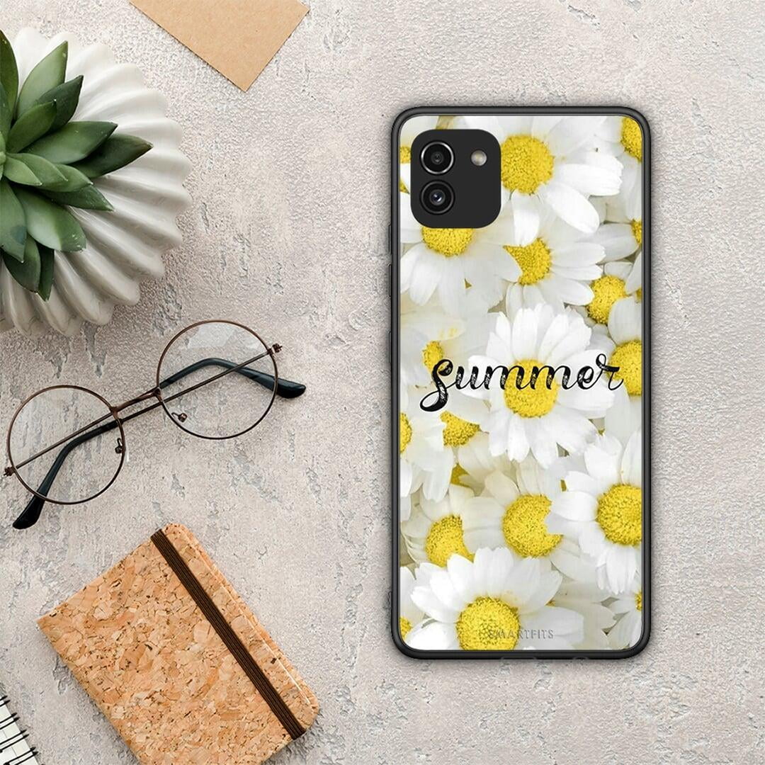 Summer Daisies - Samsung Galaxy A03 θήκη