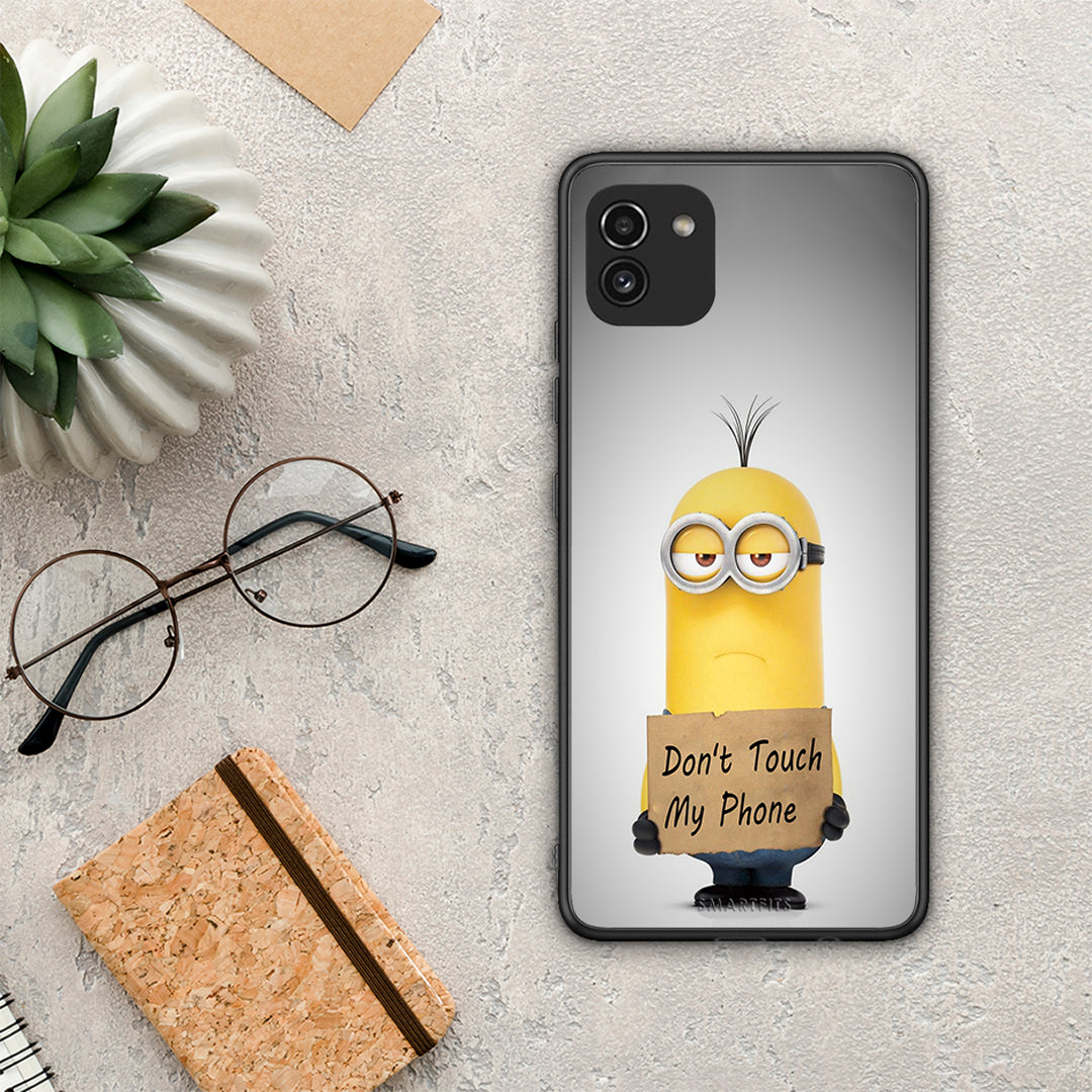 Text Minion - Samsung Galaxy A03 θήκη