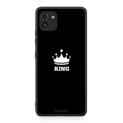 4 - Samsung A03 King Valentine case, cover, bumper