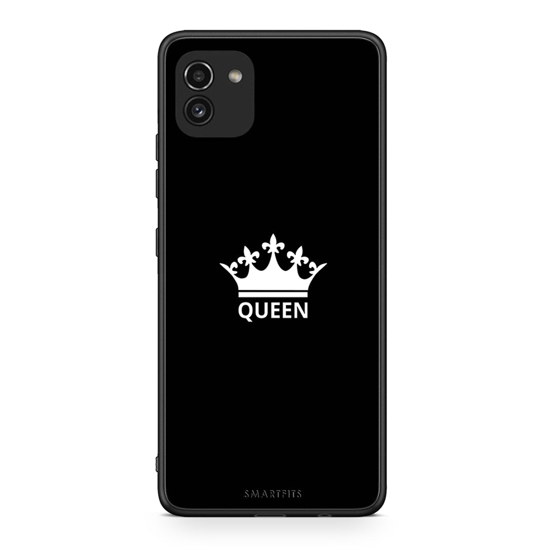 4 - Samsung A03 Queen Valentine case, cover, bumper