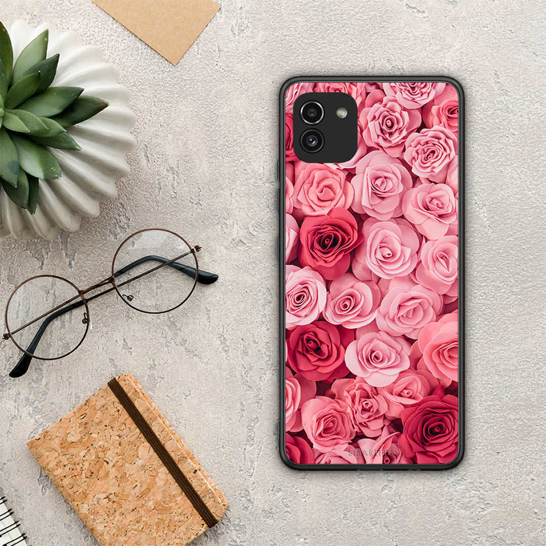 Valentine RoseGarden - Samsung Galaxy A03 θήκη