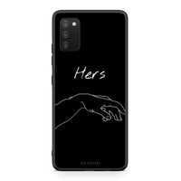 Thumbnail for Samsung A03s Aeshetic Love 1 Θήκη Αγίου Βαλεντίνου από τη Smartfits με σχέδιο στο πίσω μέρος και μαύρο περίβλημα | Smartphone case with colorful back and black bezels by Smartfits