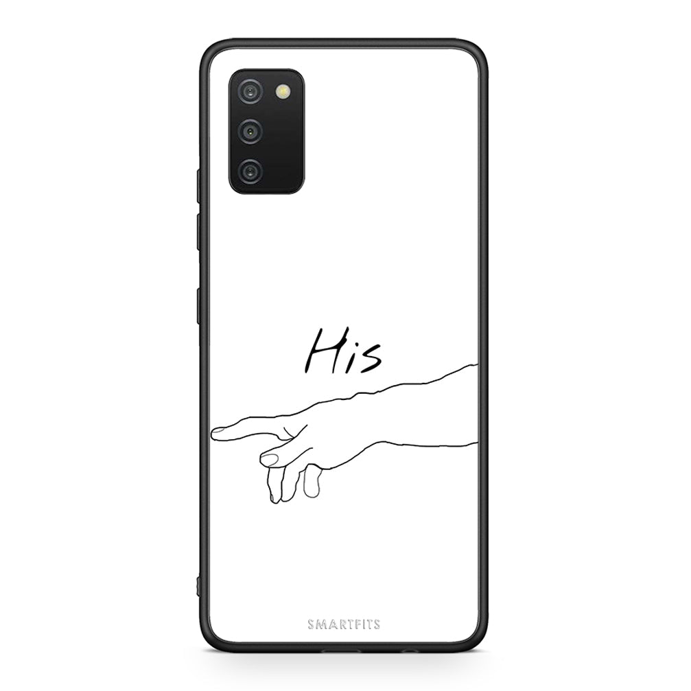 Samsung A03s Aeshetic Love 2 Θήκη Αγίου Βαλεντίνου από τη Smartfits με σχέδιο στο πίσω μέρος και μαύρο περίβλημα | Smartphone case with colorful back and black bezels by Smartfits