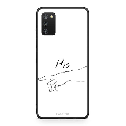 Samsung A03s Aeshetic Love 2 Θήκη Αγίου Βαλεντίνου από τη Smartfits με σχέδιο στο πίσω μέρος και μαύρο περίβλημα | Smartphone case with colorful back and black bezels by Smartfits