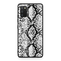 Thumbnail for 24 - Samsung A03s White Snake Animal case, cover, bumper