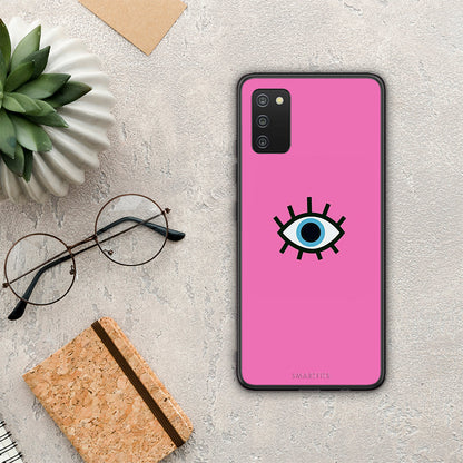 Blue Eye Pink - Samsung Galaxy A03s θήκη