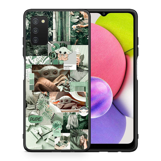 Collage Dude - Samsung Galaxy A03s θήκη